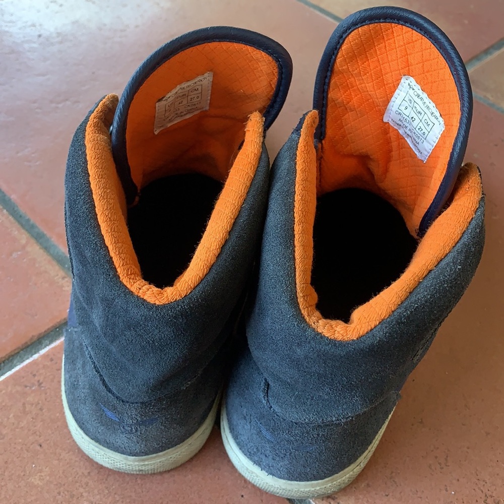 Creative Recreation Canvas and Suede High Top Sneakers Shoes.  Navy.  Size 9. - Picture 2 of 9